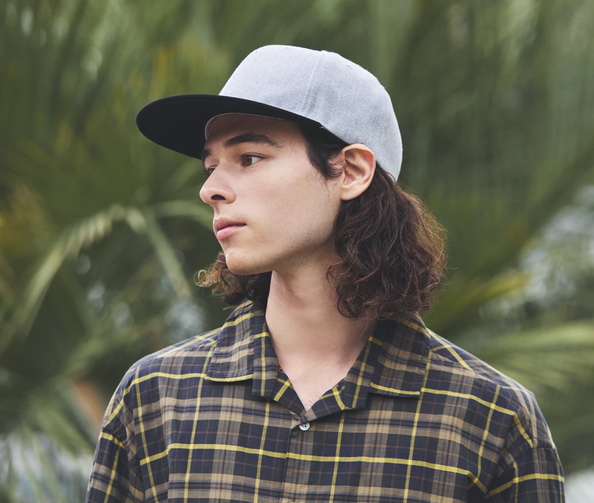 公式】9664-01 フラットバイザー スナップバック キャップ｜United