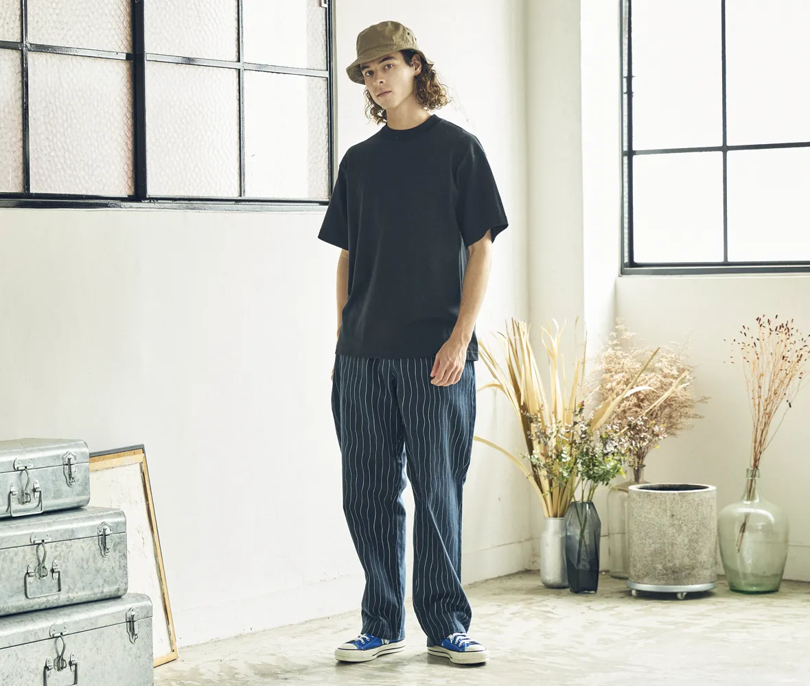 身長175cm Mサイズ 002.ブラック 着用