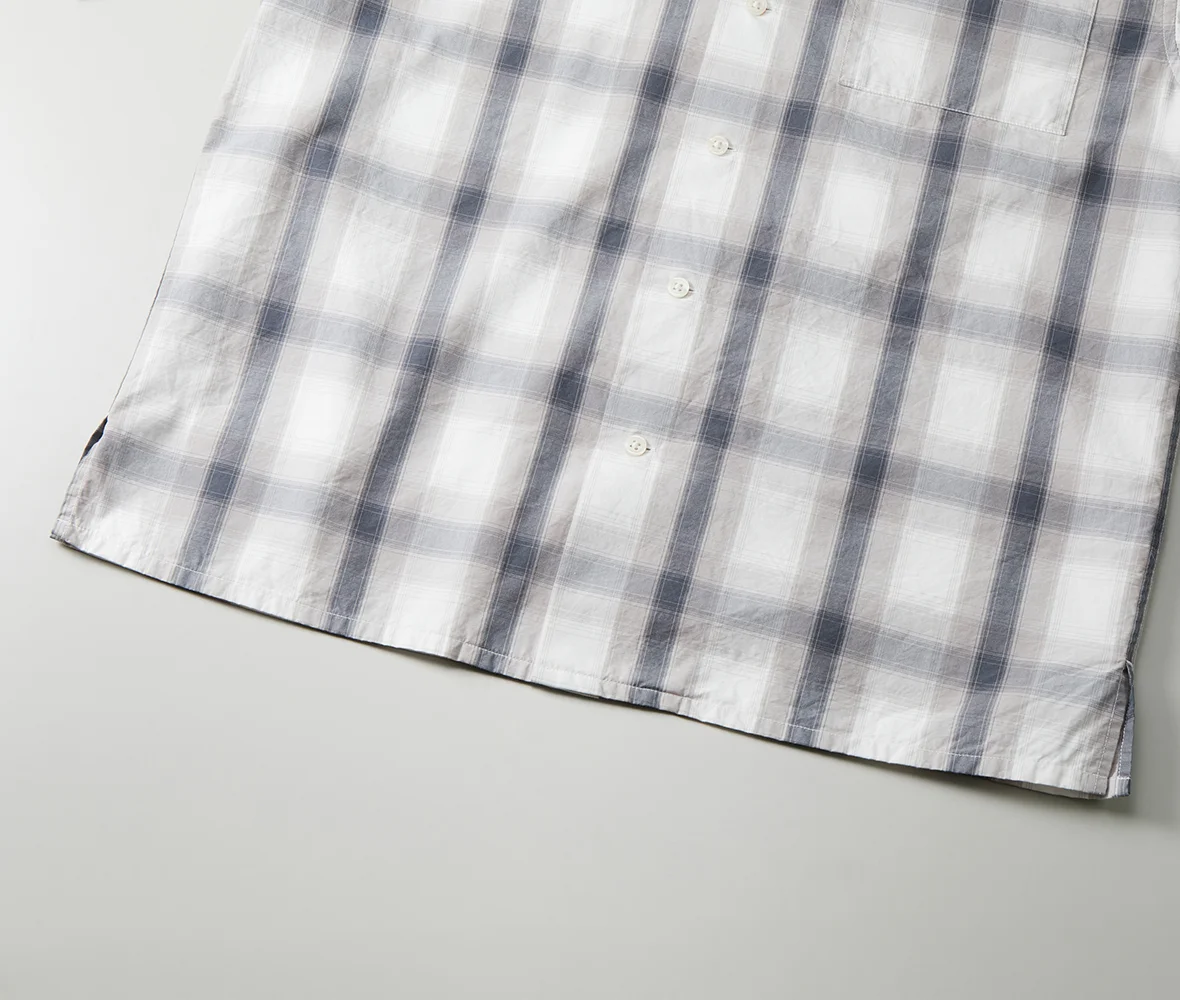 裾口は1本針始末