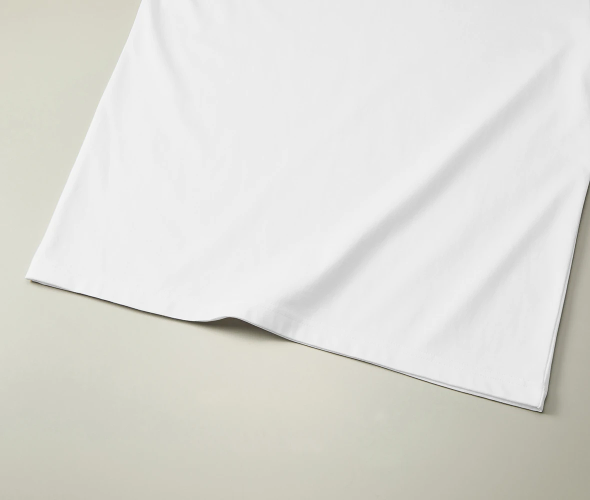 裾口は2本針始末